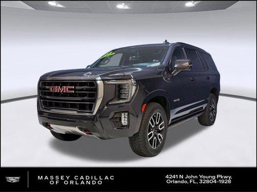 Titanium Rush Metallic 2023 GMC Yukon 4WD AT4