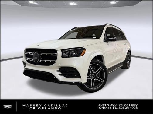White 2020 Mercedes-Benz GLS 580 4MATIC