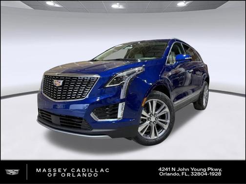Opulent Blue Metallic 2026 Cadillac XT5 Premium Luxury