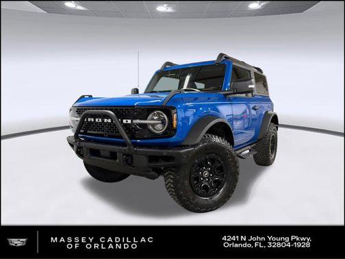 Velocity Blue Metallic 2024 Ford Bronco Wildtrak