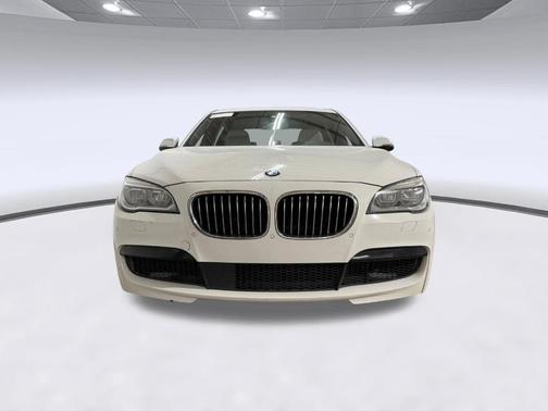 White 2014 BMW 750 Li