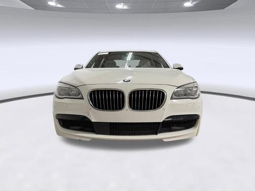 White 2014 BMW 750 Li