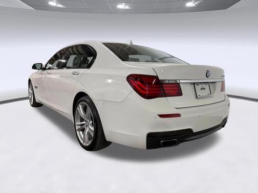 White 2014 BMW 750 Li