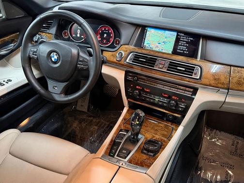 White 2014 BMW 750 Li