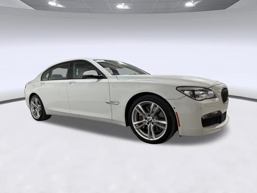 White 2014 BMW 750 Li