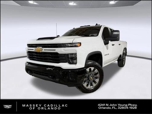 Summit White 2025 Chevrolet Silverado 2500 Custom