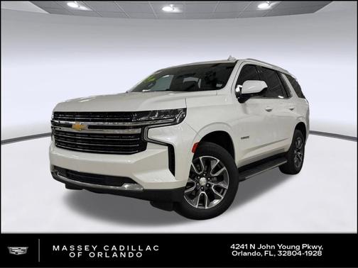 Iridescent Pearl Tricoat 2021 Chevrolet Tahoe LT