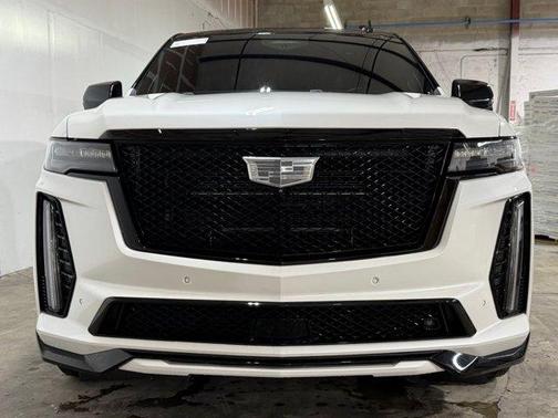 Crystal White Tricoat 2023 Cadillac Escalade V-Series