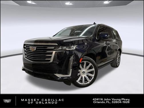 Dark Moon Blue Metallic 2022 Cadillac Escalade Premium Luxury Platinum