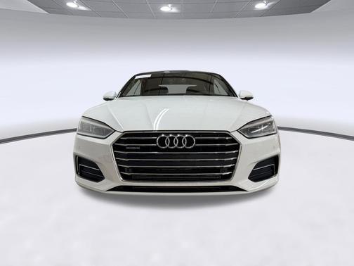 White 2019 Audi A5 45 Premium