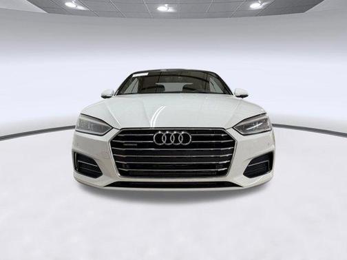 White 2019 Audi A5 45 Premium