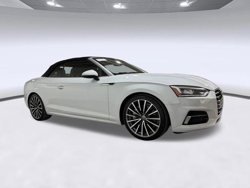White 2019 Audi A5 45 Premium