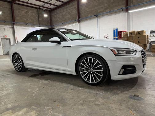 White 2019 Audi A5 45 Premium