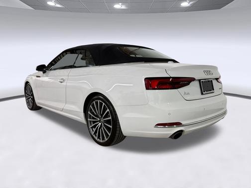 White 2019 Audi A5 45 Premium