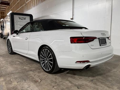 White 2019 Audi A5 45 Premium