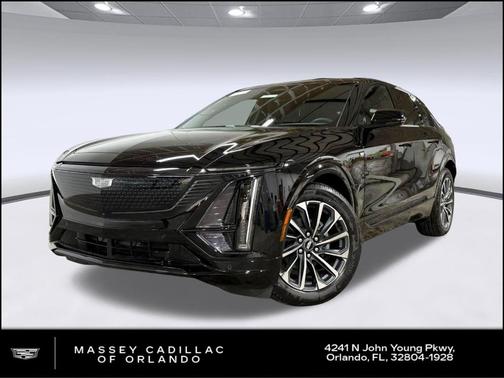 Stellar Black Metallic 2026 Cadillac LYRIQ Sport