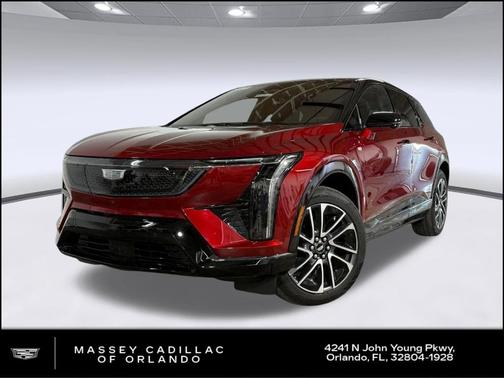 Radiant Red Tintcoat 2026 Cadillac OPTIQ Sport