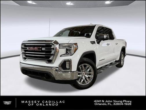 Summit White 2021 GMC Sierra 1500 SLT