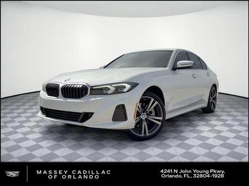 White 2024 BMW 330 330i
