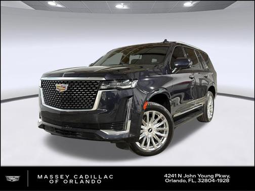 Galactic Gray Metallic 2023 Cadillac Escalade Premium Luxury