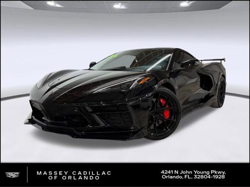 Black 2021 Chevrolet Corvette Stingray w/2LT