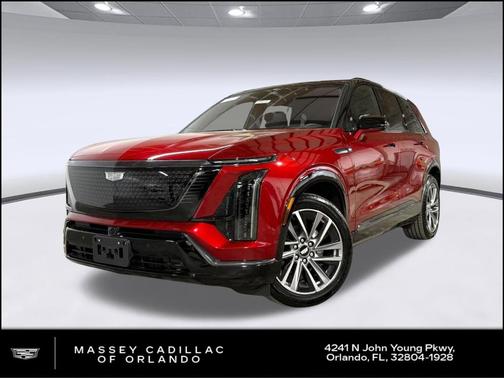 Radiant Red Tintcoat 2026 Cadillac VISTIQ Sport