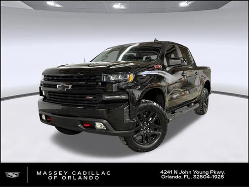 Black 2021 Chevrolet Silverado 1500 LT Trail Boss