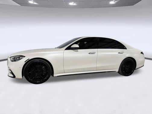 White 2023 Mercedes-Benz S-Class 4MATIC