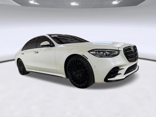 White 2023 Mercedes-Benz S-Class 4MATIC