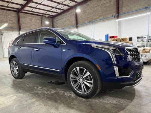 Opulent Blue Metallic 2026 Cadillac XT5 Premium Luxury