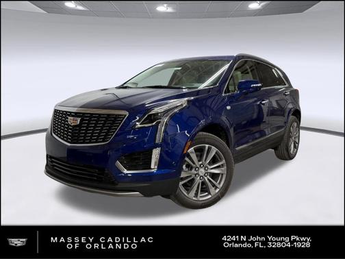 Opulent Blue Metallic 2026 Cadillac XT5 Premium Luxury