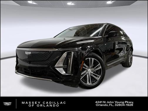 Stellar Black Metallic 2024 Cadillac LYRIQ Luxury