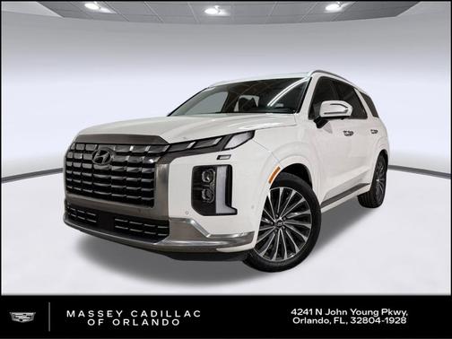 Hyper White 2023 Hyundai PALISADE Calligraphy