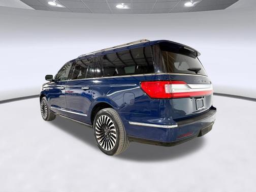 Blue 2018 Lincoln Navigator L Black Label