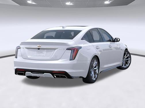 Vibrant White Tricoat 2026 Cadillac CT5 Sport