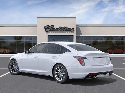 Vibrant White Tricoat 2026 Cadillac CT5 Sport