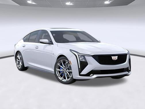 Vibrant White Tricoat 2026 Cadillac CT5 Sport