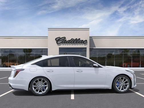 Vibrant White Tricoat 2026 Cadillac CT5 Sport