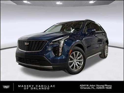 Twilight Blue Metallic 2021 Cadillac XT4 Premium Luxury