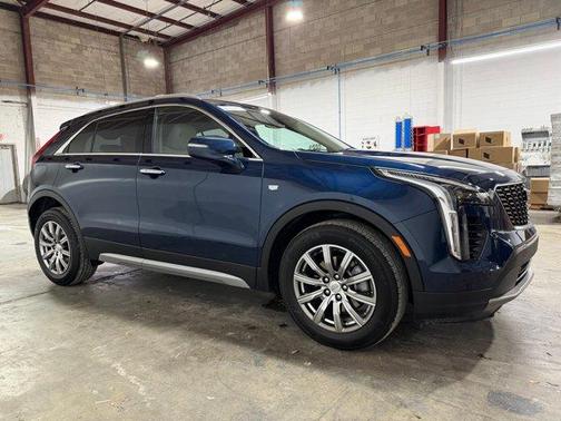 Twilight Blue Metallic 2021 Cadillac XT4 Premium Luxury