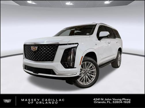 Vibrant White Tricoat 2026 Cadillac Escalade Luxury