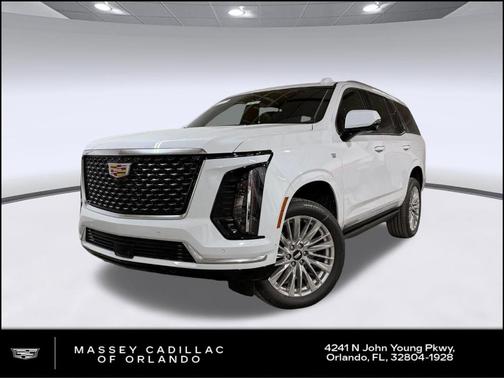 Vibrant White Tricoat 2026 Cadillac Escalade Luxury