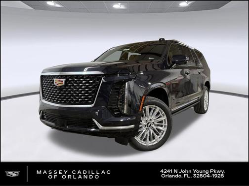 Galactic Gray Metallic 2026 Cadillac Escalade ESV Luxury