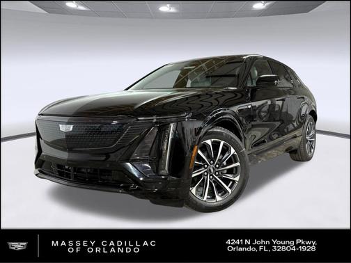 Stellar Black Metallic 2026 Cadillac LYRIQ Sport