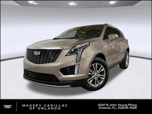 Latte Metallic 2022 Cadillac XT5 Premium Luxury