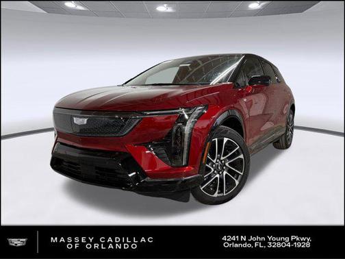 Radiant Red Tintcoat 2025 Cadillac OPTIQ Sport 1 AWD