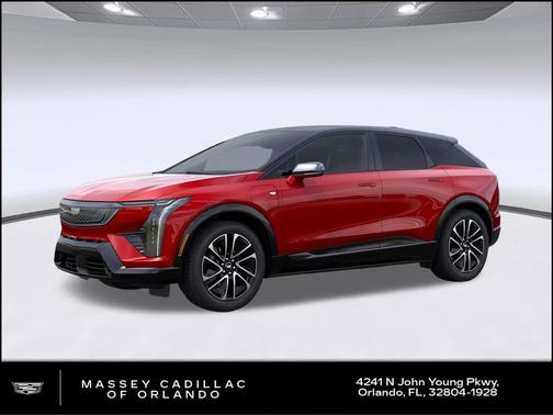 Radiant Red Tintcoat 2026 Cadillac OPTIQ Sport