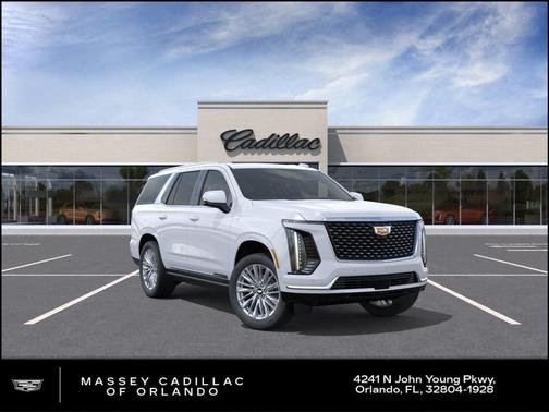 Vibrant White Tricoat 2026 Cadillac Escalade Luxury