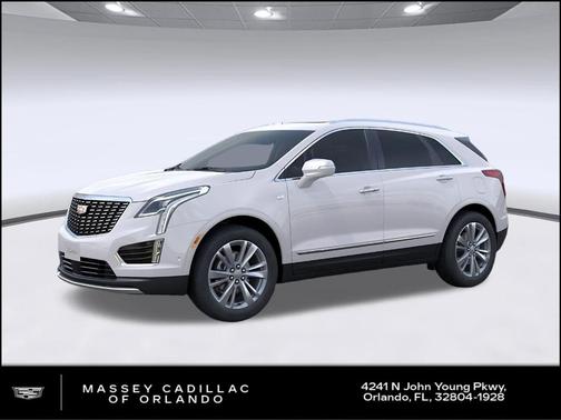Crystal White Tricoat 2026 Cadillac XT5 Premium Luxury