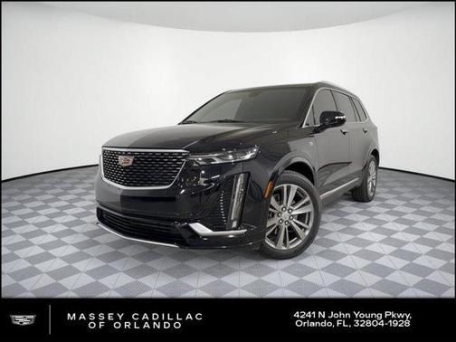Stellar Black Metallic 2024 Cadillac XT6 Premium Luxury FWD